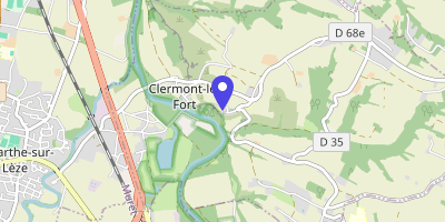 Carte OpenStreetMap — 18 le Fort, Clermont-le-Fort