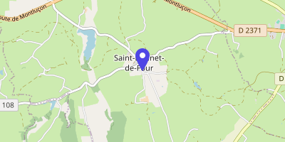 Carte OpenStreetMap — 161 rue de la Mairie, Saint-Bonnet-de-Four