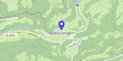 Carte OpenStreetMap — 3 place Michel-Tuscher, Soulce-Cernay