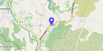 Carte OpenStreetMap — 175 route d'Alès, Uzer