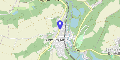 Carte OpenStreetMap — 7 rue de la Mairie, Cires-lès-Mello