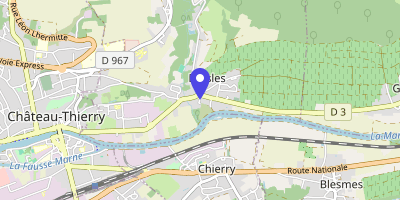 Carte OpenStreetMap — Place Georges-et-Gaston-Brigot, Brasles
