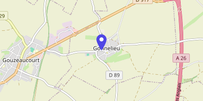 Carte OpenStreetMap — Grand place, Gonnelieu