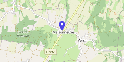 Carte OpenStreetMap — 31 route de Valleiry, Vers