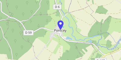 Carte OpenStreetMap — 81 rue de la Charmotte, Pontcey