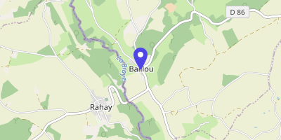 Carte OpenStreetMap — 1 place de la Mairie, Baillou