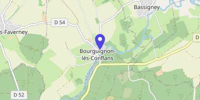 Carte OpenStreetMap — 1 place de la Mairie, Magnoncourt