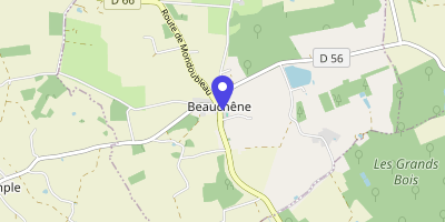 Carte OpenStreetMap — 5 route de Danzé, Beauchêne