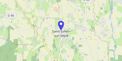 Carte OpenStreetMap — 97 impasse de la Mairie, Saint-Julien-sur-Veyle
