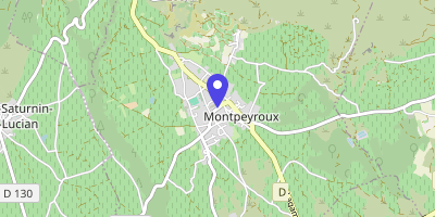 Carte OpenStreetMap — 10 avenue du Rosaire, Montpeyroux