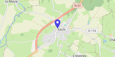 Carte OpenStreetMap — 27 Grande-Rue, Saulx