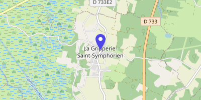 Carte OpenStreetMap — 22 Grande rue, La Gripperie-Saint-Symphorien