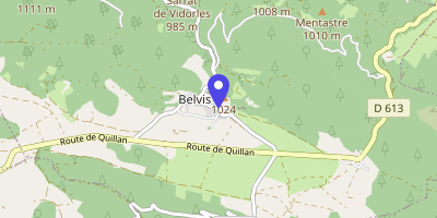 Carte OpenStreetMap — 9 Grande-Rue du Moulin-d'Able, Belvis