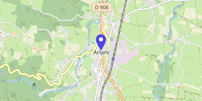 Carte OpenStreetMap — 53 route Nationale, Arlanc