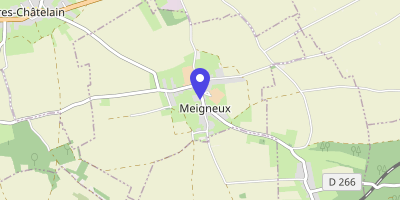 Carte OpenStreetMap — 11 rue de l'Église, Meigneux