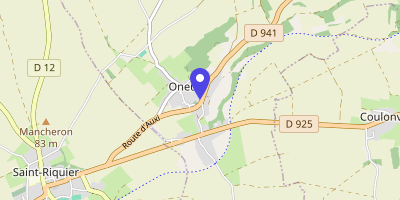 Carte OpenStreetMap — 11 route d'Auxi, Oneux