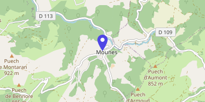 Carte OpenStreetMap — 3 Route de Murasson, Mounes-Prohencoux