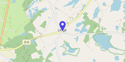 Carte OpenStreetMap — 4 route de Rosnay, Lingé