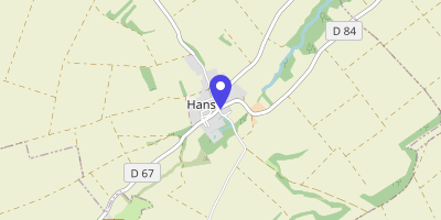 Carte OpenStreetMap — Place de la Mairie, Hans