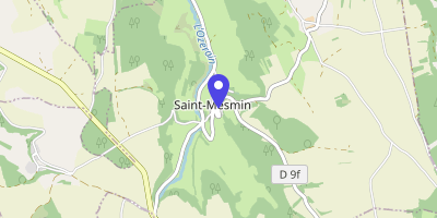 Carte OpenStreetMap — 1rue du Dessus, Saint-Mesmin
