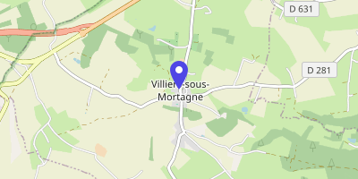Carte OpenStreetMap — 4 rue de l'Église, Villiers-sous-Mortagne