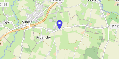 Carte OpenStreetMap — 9 route de Guéron, Arganchy