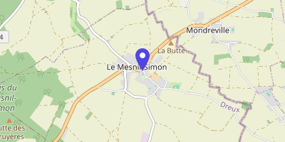 Carte OpenStreetMap — 3 rue de la Libération, Le Mesnil-Simon