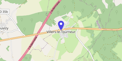 Carte OpenStreetMap — 6 rue de la Mairie, Villers-le-Tourneur