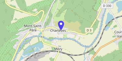Carte OpenStreetMap — Place de la Mairie, Chartèves