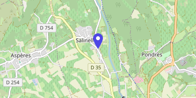 Carte OpenStreetMap — 14 plan de la Croix, Salinelles