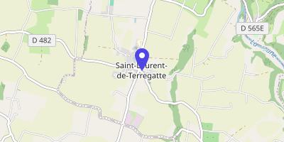 Carte OpenStreetMap — 1 place de la Mairie, Saint-Laurent-de-Terregatte