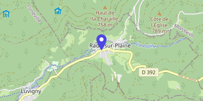 Carte OpenStreetMap — 18 Grande-Rue, Raon-sur-Plaine