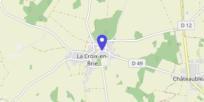 Carte OpenStreetMap — 44 rue des Templiers, La Croix-en-Brie