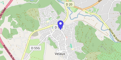 Carte OpenStreetMap — 997 avenue Jean-Moulin, Velaux