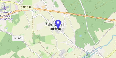 Carte OpenStreetMap — 12 rue Saint-Michel-de-la-Fôret, Saint-Michel-Tubœuf