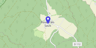 Carte OpenStreetMap — 11 Grand-Rue, Poiseul-lès-Saulx