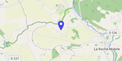 Carte OpenStreetMap — Le Bourg, La Roche-Mabile