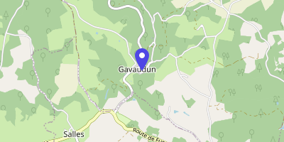 Carte OpenStreetMap — 18 rue du Porche, Gavaudun