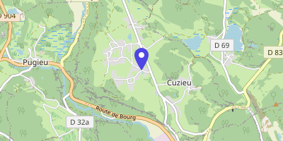 Carte OpenStreetMap — 183 route de Fesnes, Cuzieu