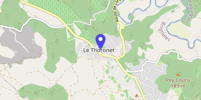 Carte OpenStreetMap — 4 place Sadi-Carnot, Le Thoronet