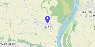 Carte OpenStreetMap — 10 rue des Écoles, Guilly