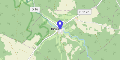 Carte OpenStreetMap — 2 Grande-Rue, Beaulieu