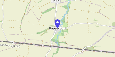 Carte OpenStreetMap — 1 rue principale, Rapsécourt
