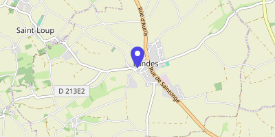Carte OpenStreetMap — 11 rue de la République, Landes