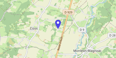 Carte OpenStreetMap — Village, Cizos