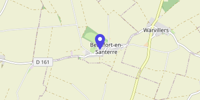 Carte OpenStreetMap — Grande-Rue, Beaufort-en-Santerre