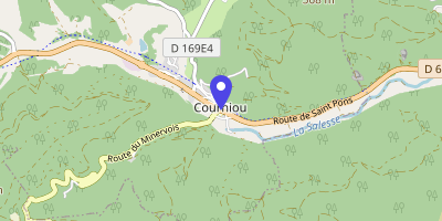 Carte OpenStreetMap — 9 Avenue d'Occitanie, Courniou