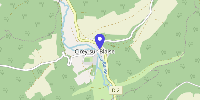Carte OpenStreetMap — 4 rue Émilie-du-Châtelet, Cirey-sur-Blaise
