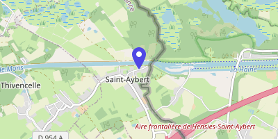 Carte OpenStreetMap — 11 bis rue de l'Église, Saint-Aybert