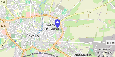 Carte OpenStreetMap — 9 rue de la Mairie, Saint-Vigor-le-Grand
